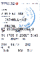 Palubn� vstupenka letu Istanbul - Praha