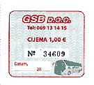 Autobusov� j�zdenka �ernohorsk�ho dopravce GSB