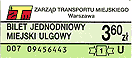 Studentsk� j�zdenka na var�avskou MHD