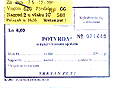 Chorvatsk� m�stenka na vlak Intercity