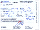 Potvrzen� o pou�it� l��kov�ho l�stku Krakov - Chmelnickij