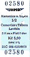 Polovi�n� kart�nov� j�zdenka z Kamenice nad Lipou